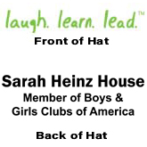 SHH laugh.learn.lead - Hat
